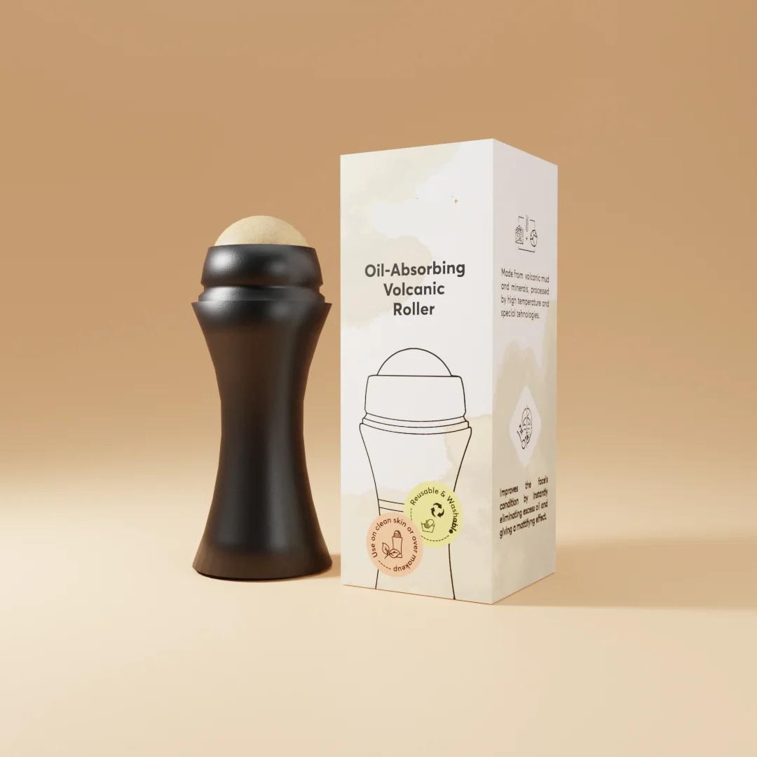 Glameva™  - Oil Absorbing Volcanic Roller